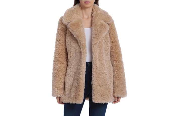 Avec Les Filles Faux Fur Coat